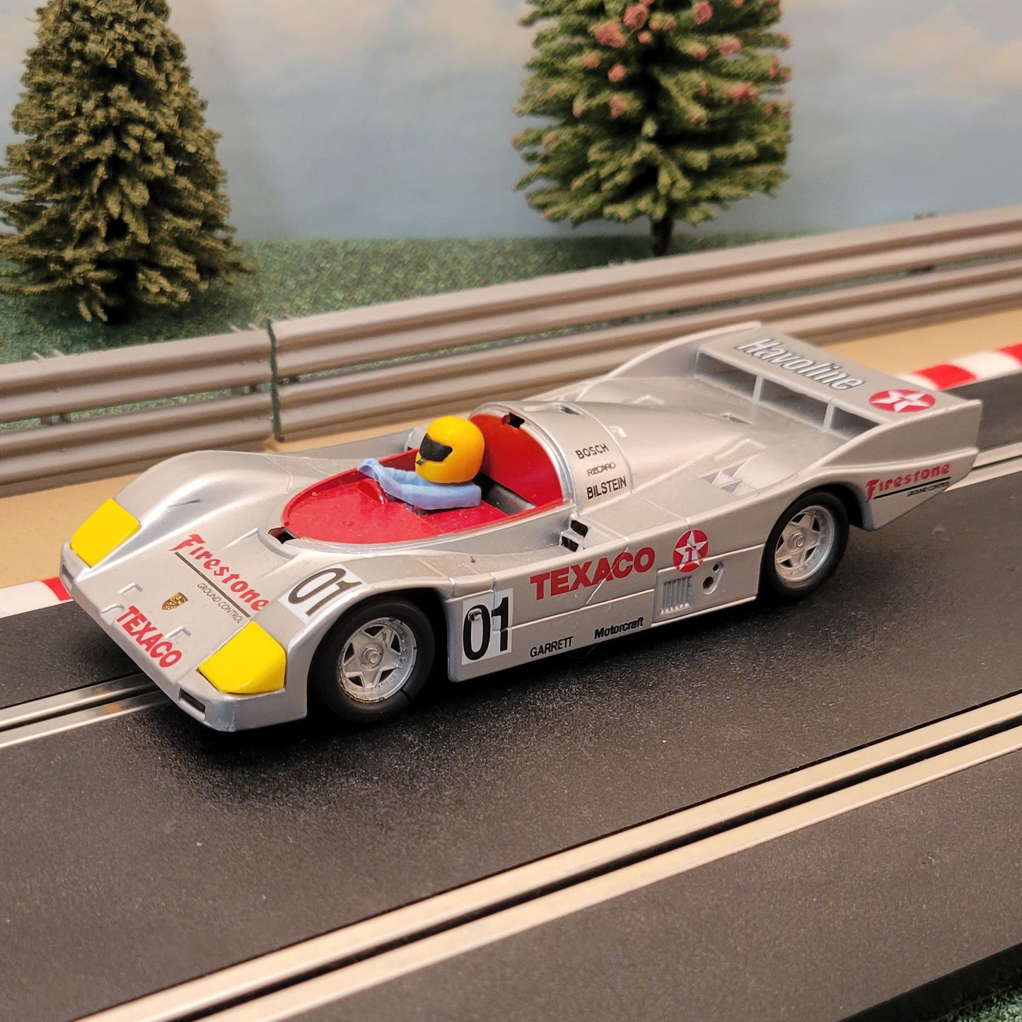 Coche Scalextric 1:32 - Plata Havoline Wild 360 #01