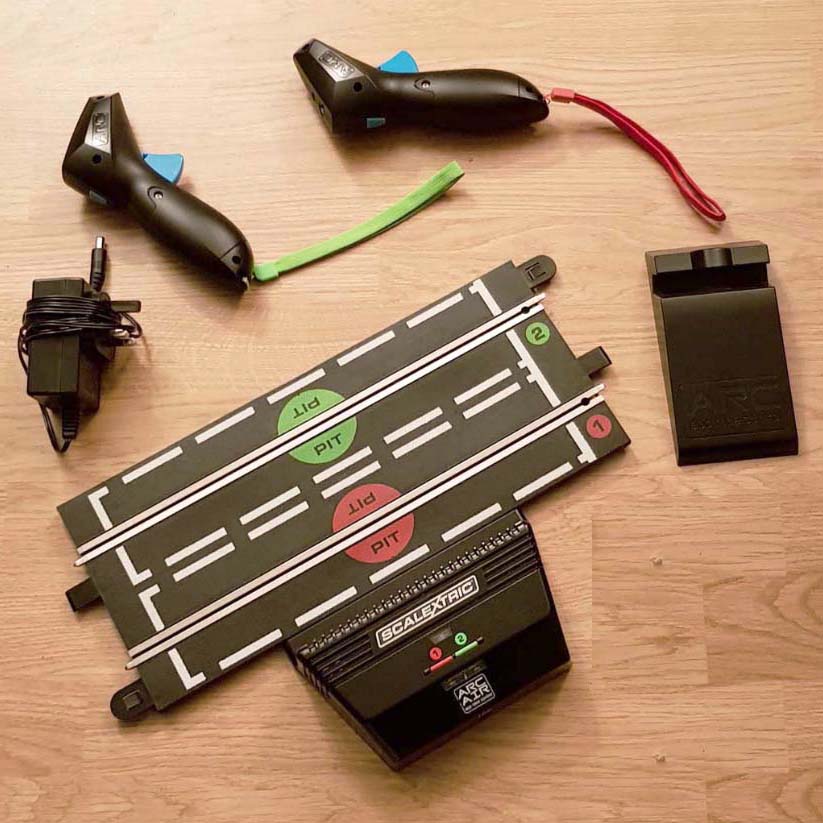 Scalextric Sport 1:32 Track Set - Layout With Bridge - ARC Air #AS6