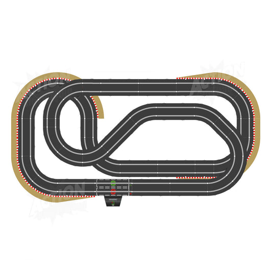 Scalextric Sport 1:32 Track Set Layout - ARC Air #AS14