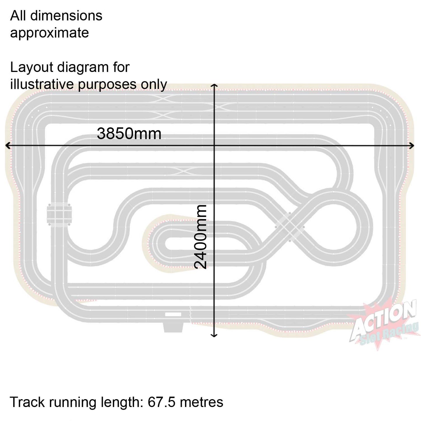 Scalextric Sport 1:32 Diseño de circuitos y coches - ARC Pro AS15