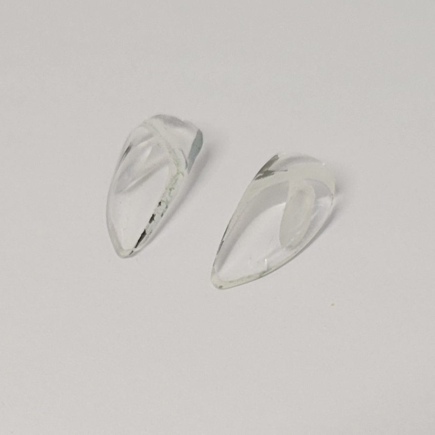 Scalextric 1:32 Genuine Pair Headlight Lens Covers - Aston Martin DBR9