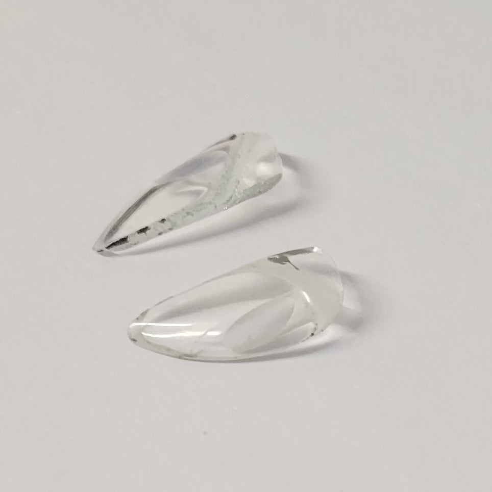 Scalextric 1:32 Genuine Pair Headlight Lens Covers - Aston Martin DBR9