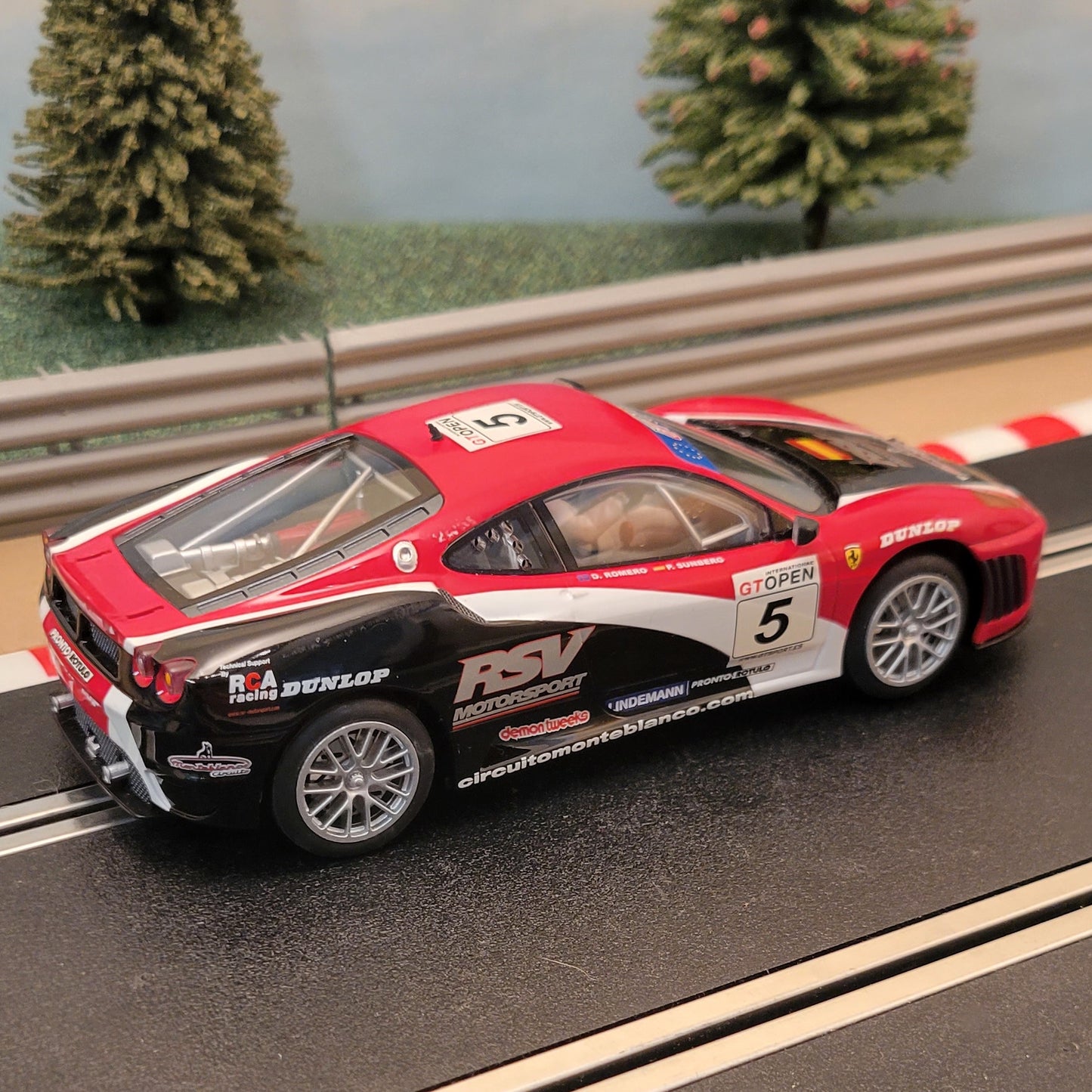 Coche Scalextric 1:32 - C2822 Rojo Ferrari F430 #E