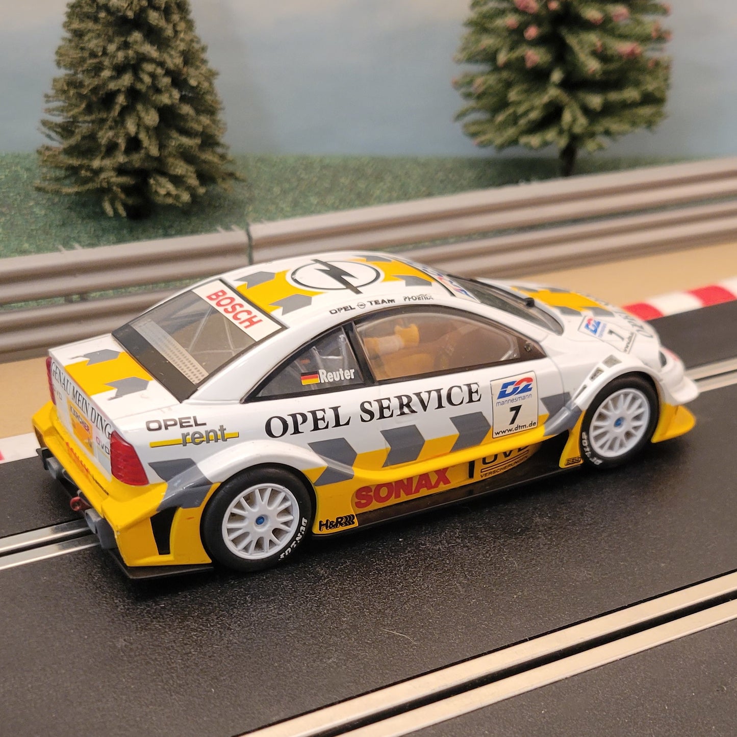 Coche Scalextric 1:32 - C2297 DTM Opel V8 Coupé #7 *LUCES* #M