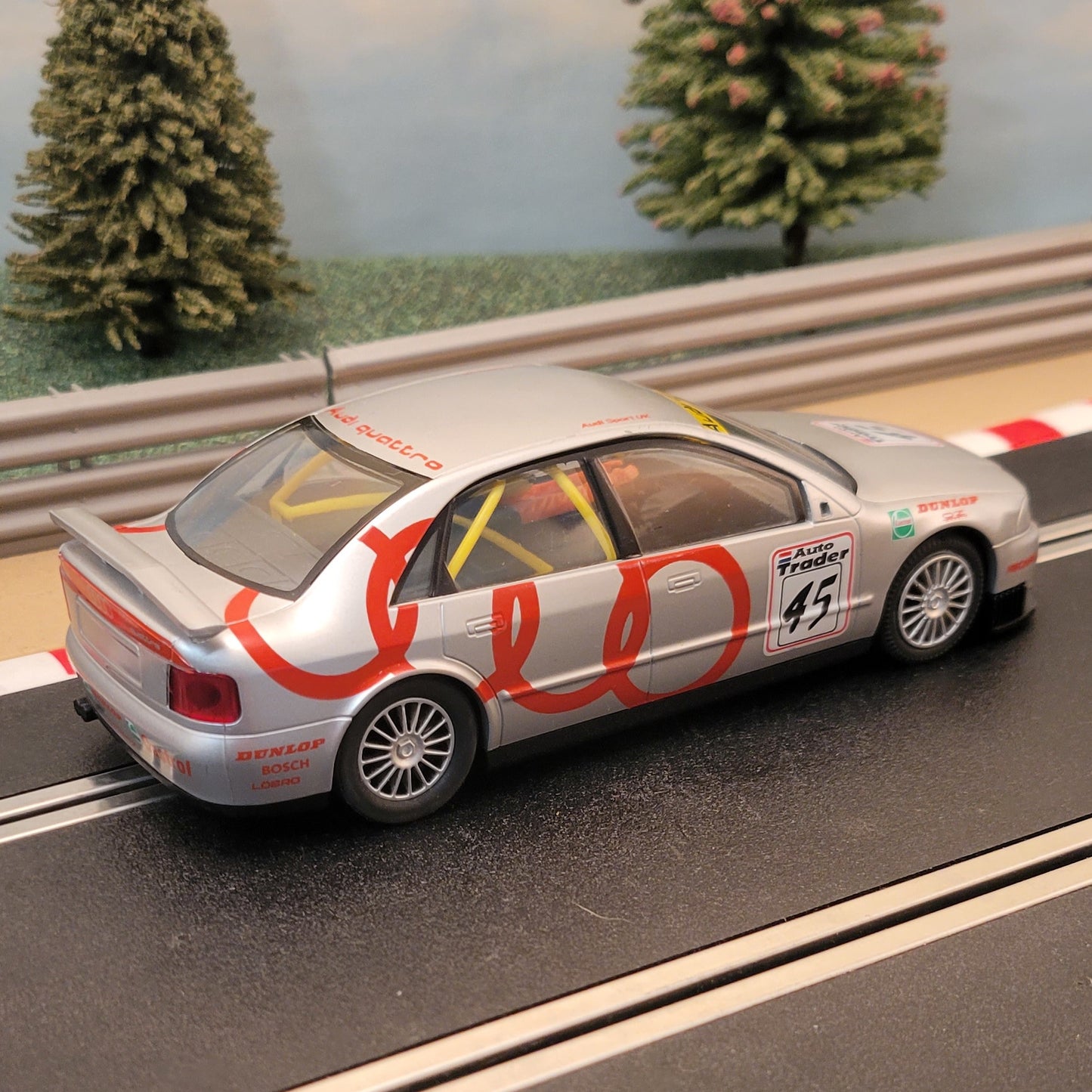 Scalextric 1:32 Car - C2002 Audi A4 Quattro BTCC Touring Car #45 #M