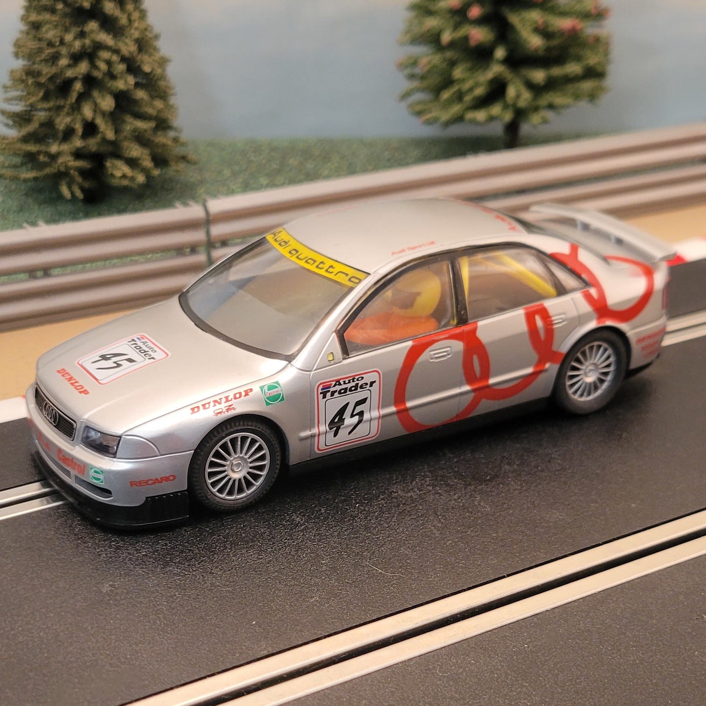Scalextric 1:32 Car - C2002 Audi A4 Quattro BTCC Touring Car #45 #M