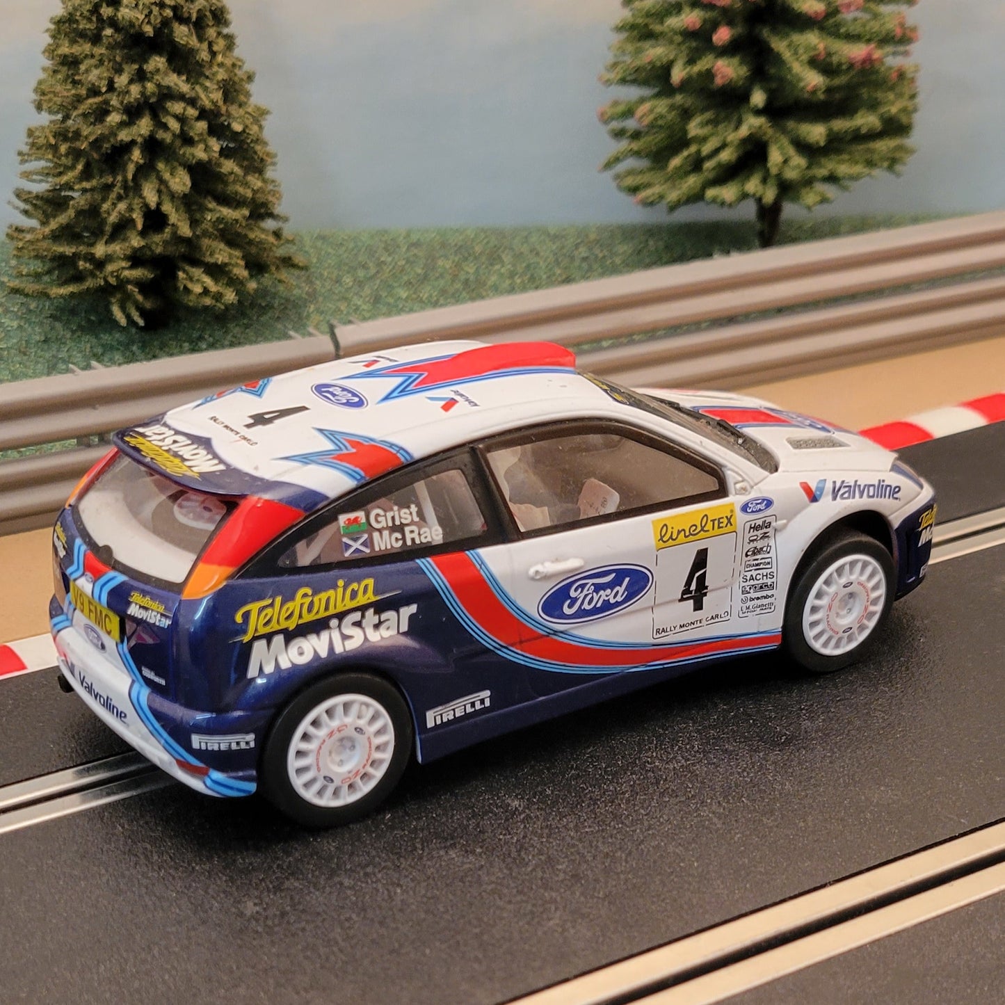 Coche Scalextric 1:32 - C2342 Ford Focus WRC McRae #4 #M