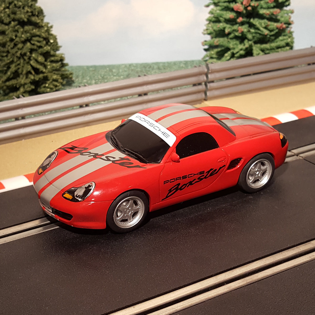 Scalextric Sport 1:32 Track Set Layout With Porsche Boxster Cars DIGITAL AS17