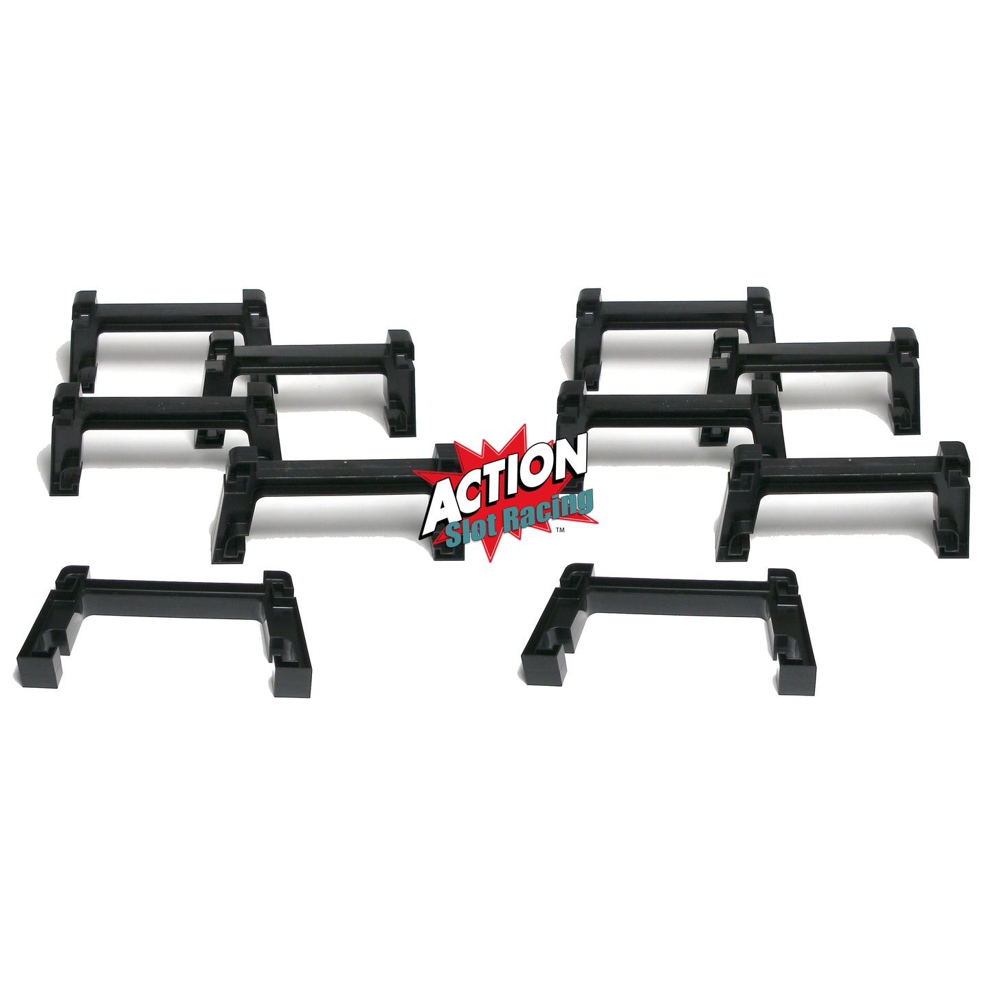 Micro Scalextric / My First Scalextric 1:64 Track Bridge Supports x 10