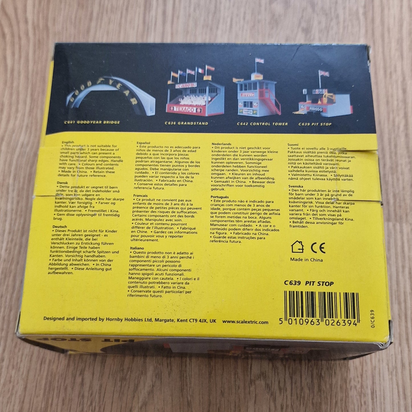 Scalextric C639 Pit Stop Building BNIB