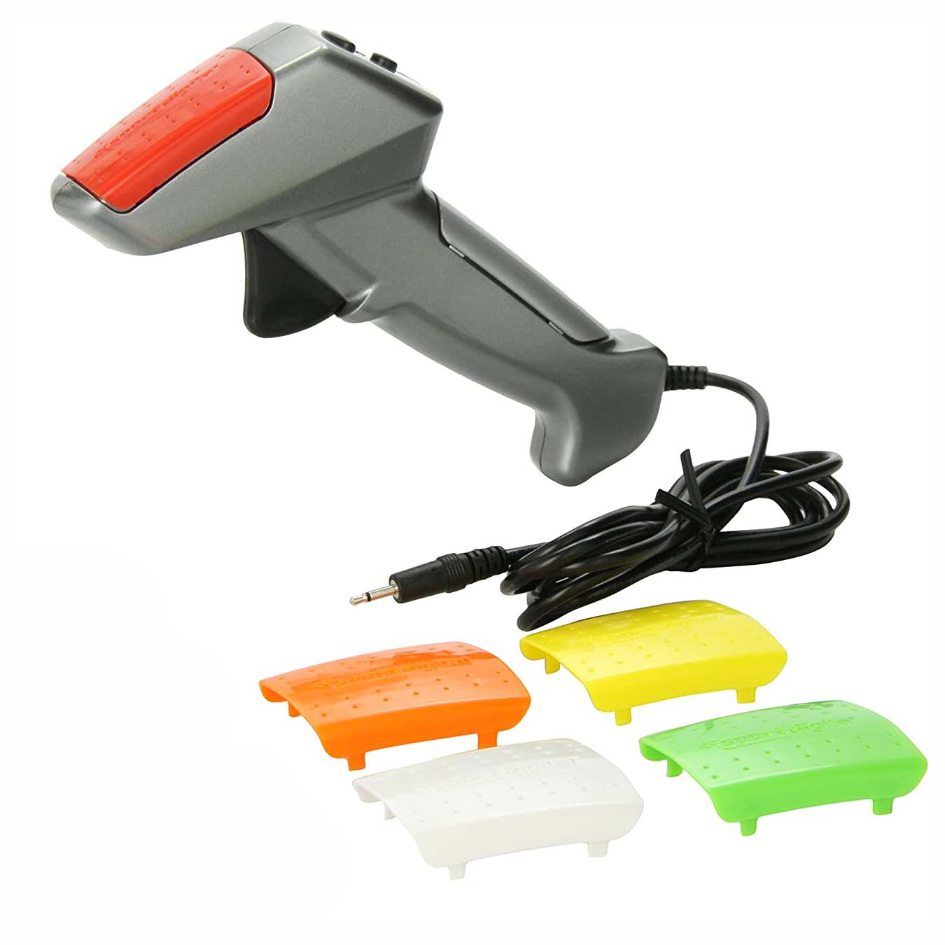 Scalextric Digital Hand Controller C7002 & Coloured Throttle Caps Clips x 5