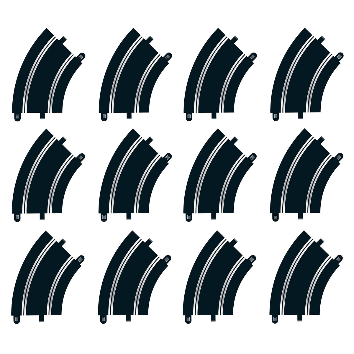 Scalextric C8206 Radius 2 Curve 45º x 12 NEW