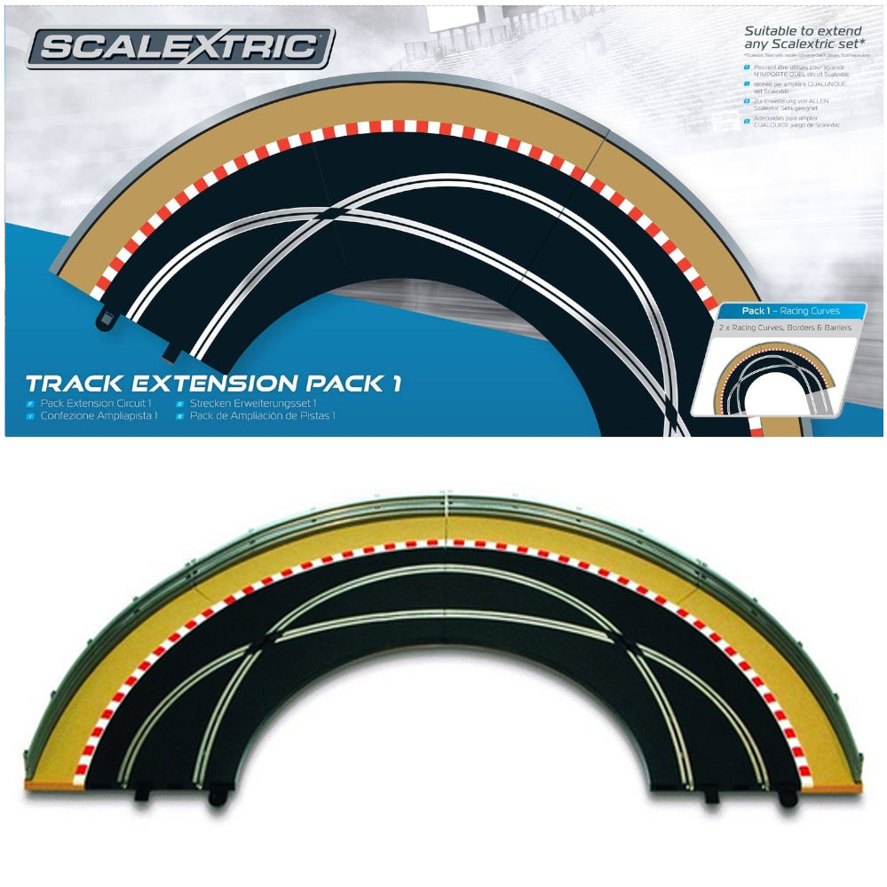 Scalextric Sport Track Extension Pack 1 C8510 (C8203 C8228) #A