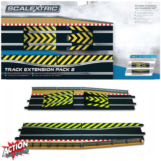 Scalextric Sport 1:32 Track - C8511 Extension Pack 2 - Side Swipe & Jump #E