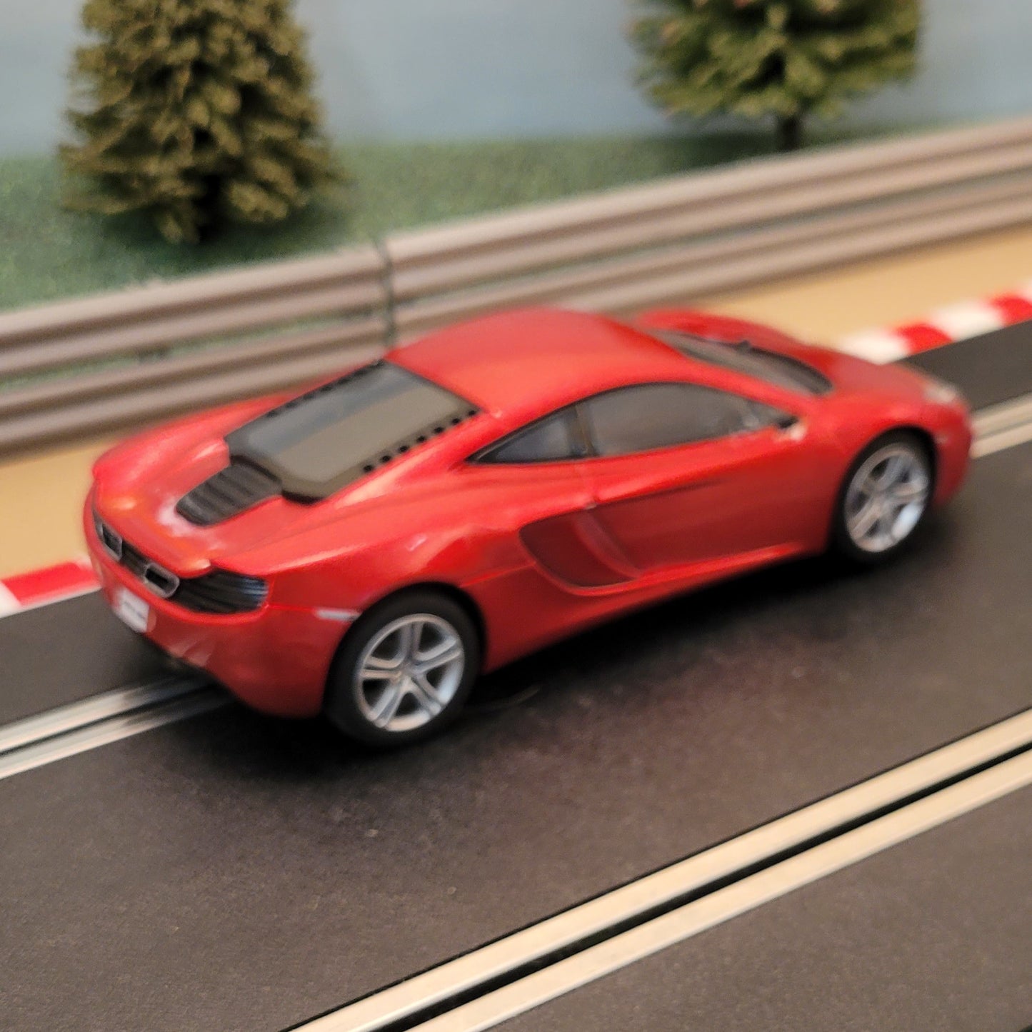 Scalextric 1:32 Car - Metallic Red McLaren MP4-12C #C