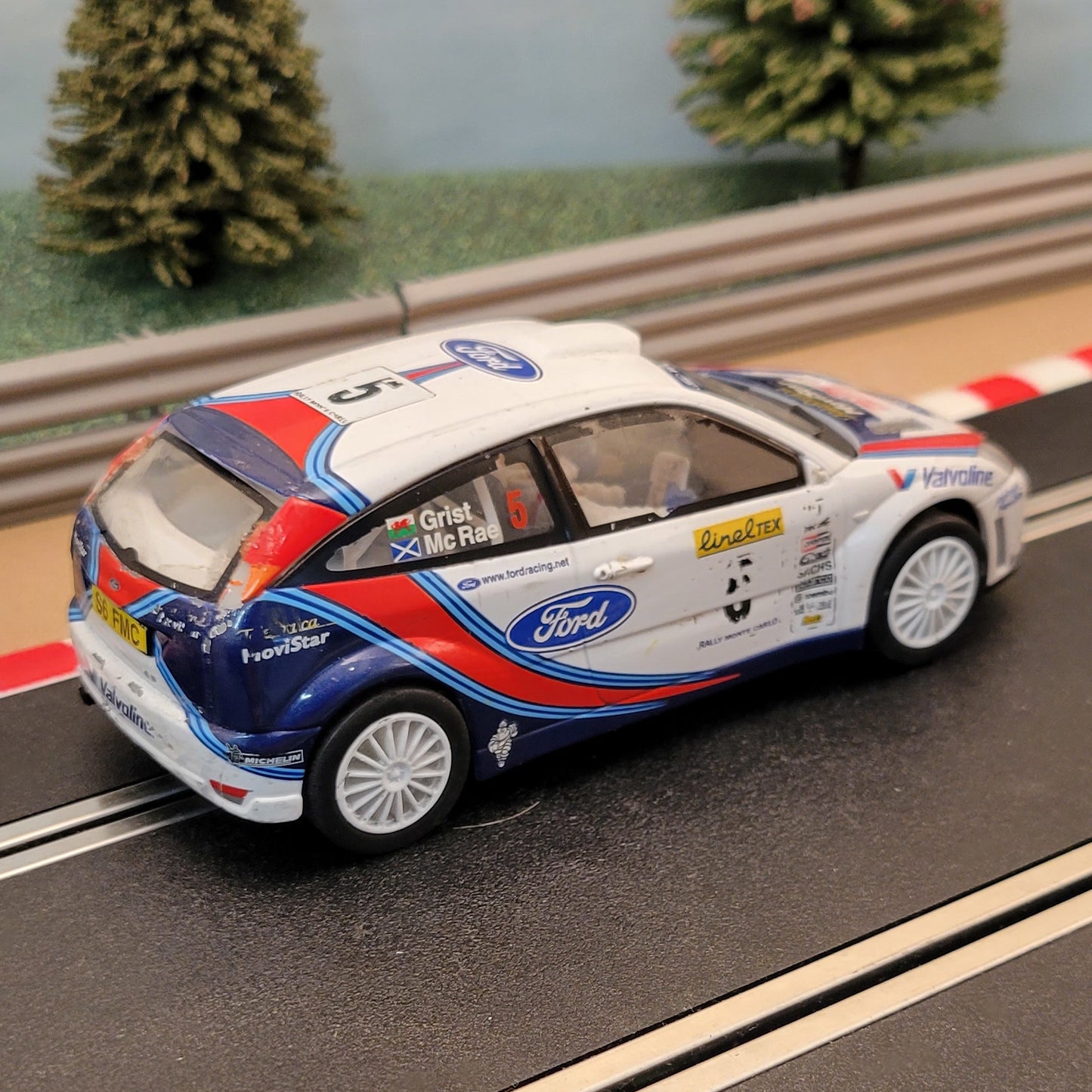 Coche Scalextric 1:32 - C2342 Ford Focus WRC McRae #4 #M