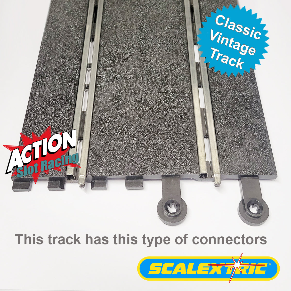 Scalextric Classic 1:32 Track - PT60 C160 Straights 350mm Job Lot x 10 #P - Action Slot Racing