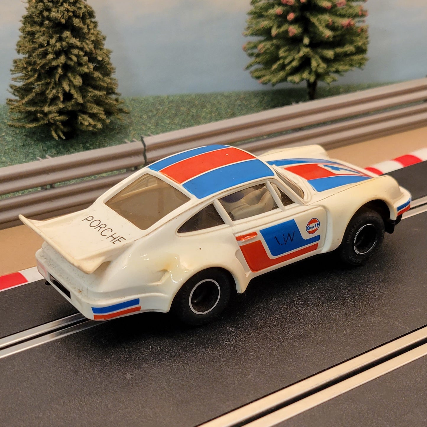 Scalextric 1:32 Car - C115 White Porsche Turbo 935 #1
