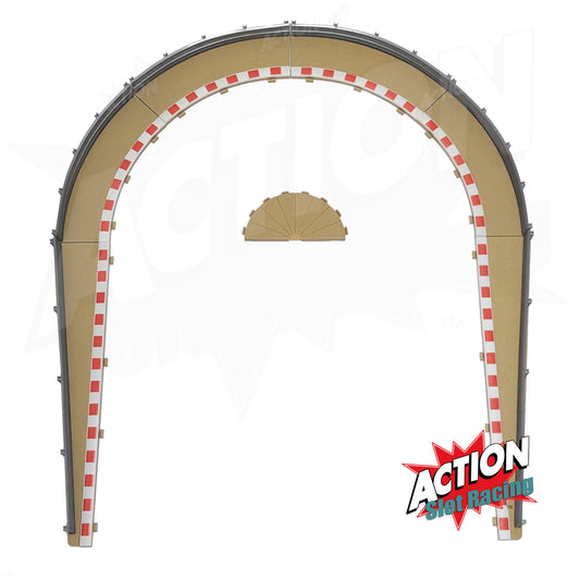 Scalextric Sport 1:32 Track - Hairpin Borders & Barriers 'BJ' C8240 Rad1 & C8233