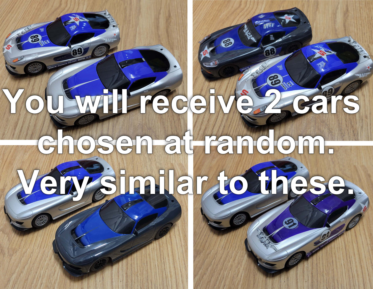 Scalextric Sport 1:32 Track Set - Large Layout With GT Lightning Cars #RA