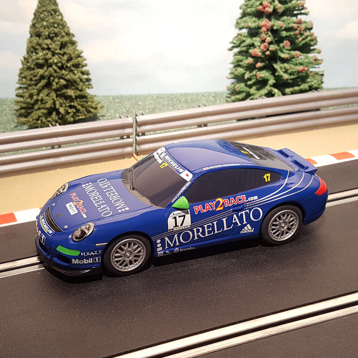 Scalextric Sport 1:32 Track Set & Cars - Layout ARC Pro AS15