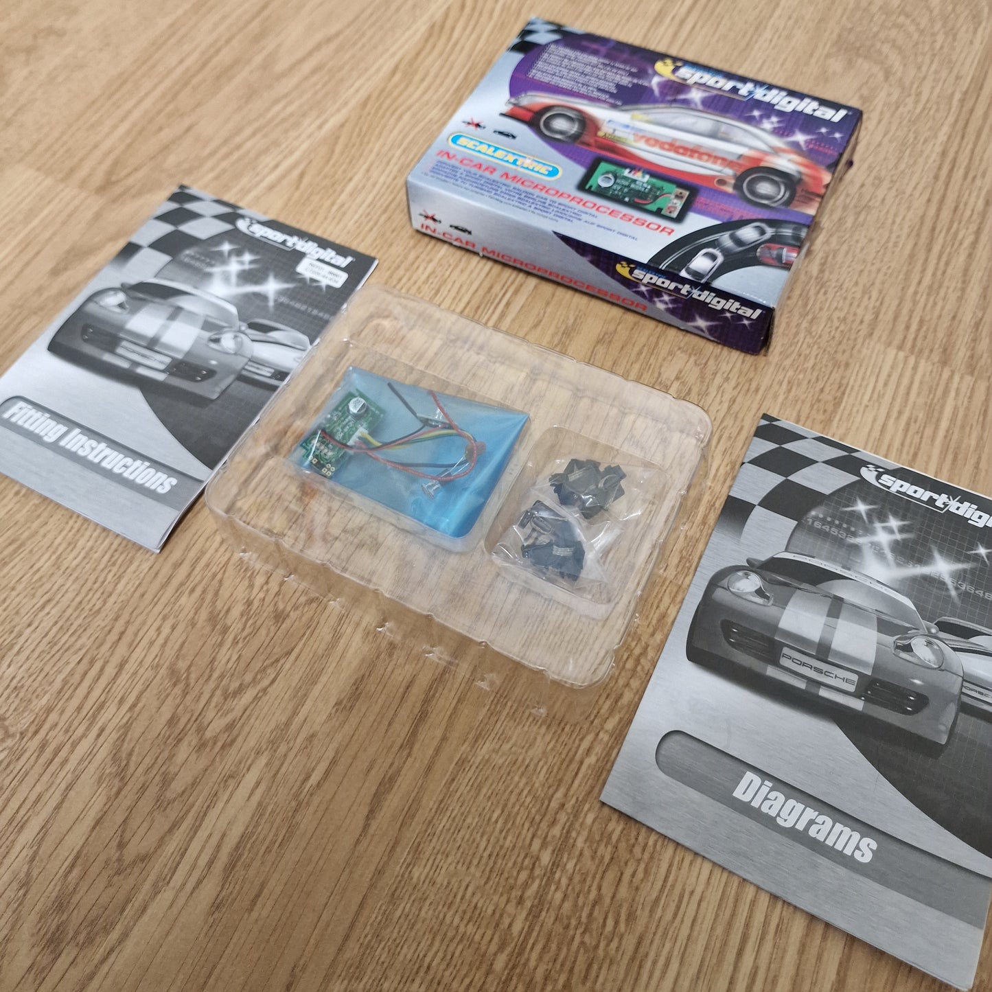 Conversión digital de microprocesador para automóvil Scalextric C7006 - Berlina