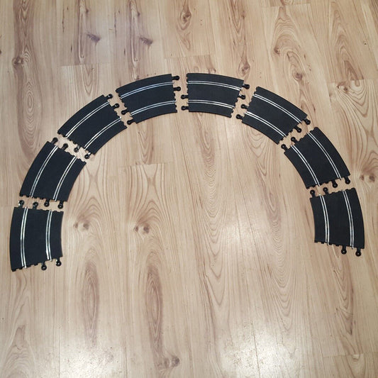 Scalextric 1:32 Classic Track - Curves PT53 C153 x 8  #A