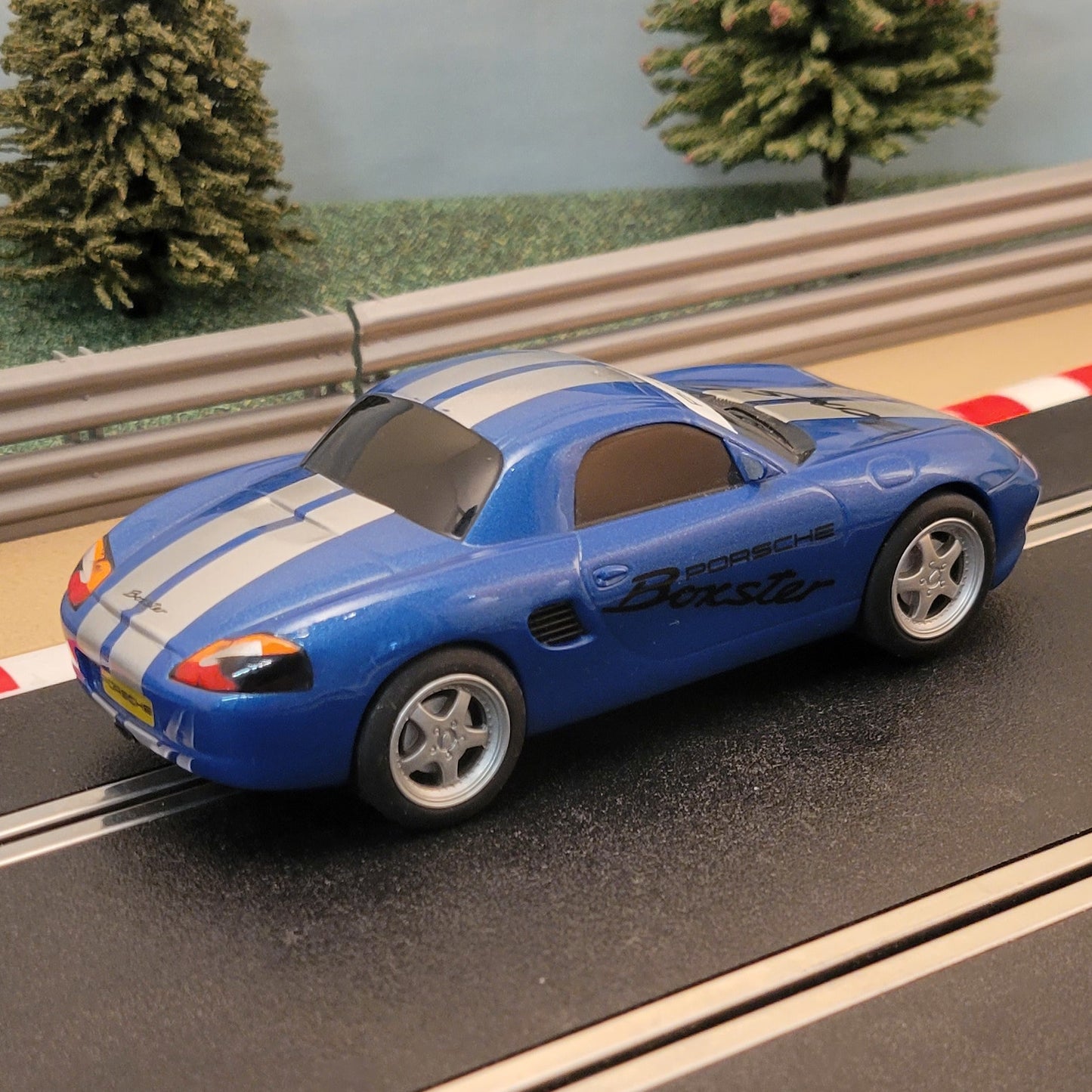 Scalextric 1:32 Digital Car - Blue Porsche Boxster #J