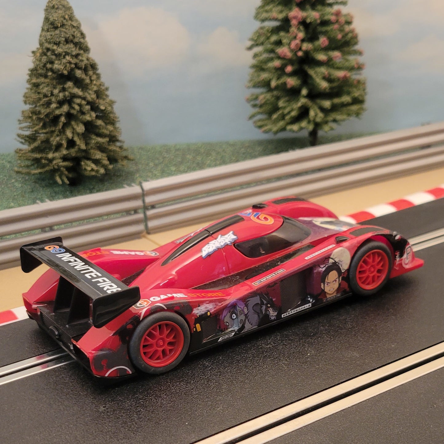 Scalextric 1:32 Start Car - Le Mans Prototype Anime Team Sunset Werewolf #J