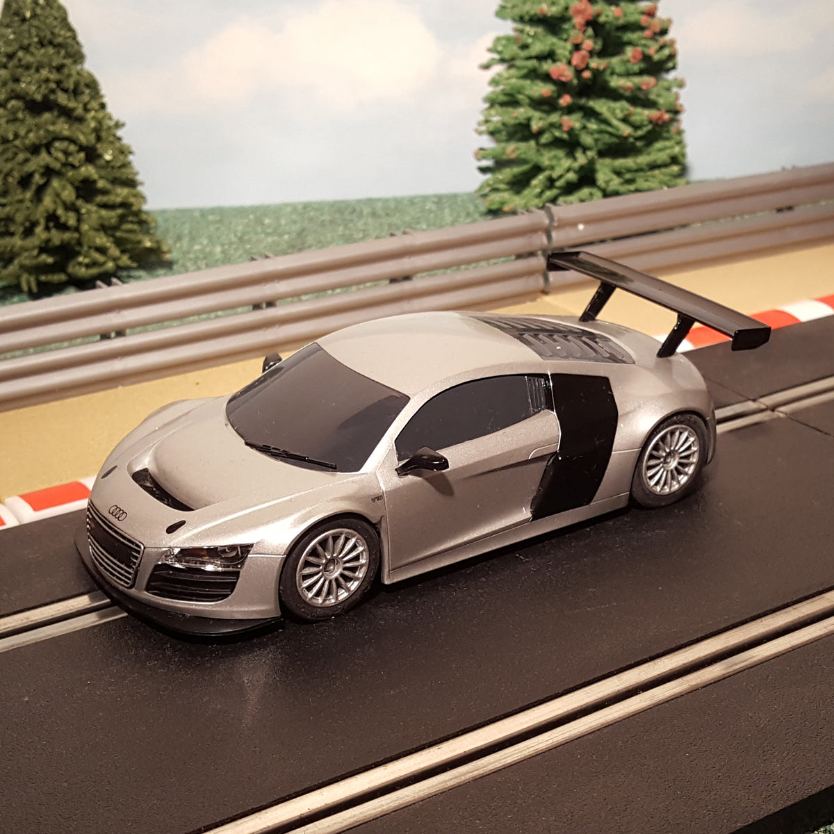 Scalextric C3251 Grey Audi R8 GT3