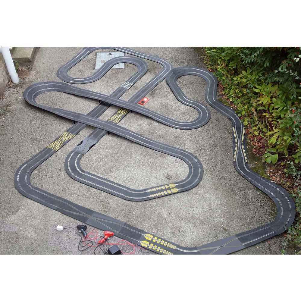 Scalextric Classic Layout Job Lot Bundle Set HUGE TRACK + LAP COUNTER #Zp
