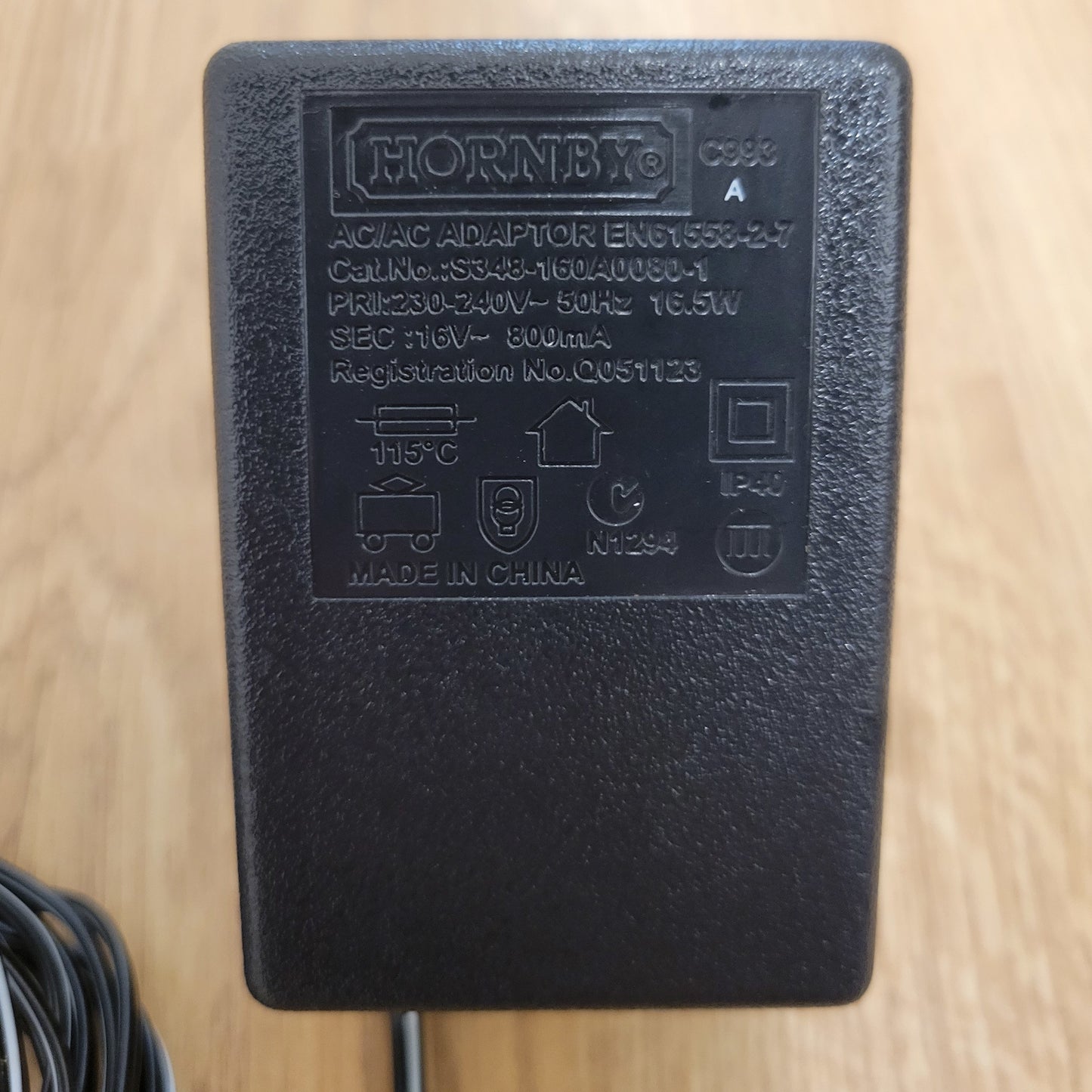 Hornby Mains Power Supply Transformer Adaptor Scalextric C993 Australia NZ