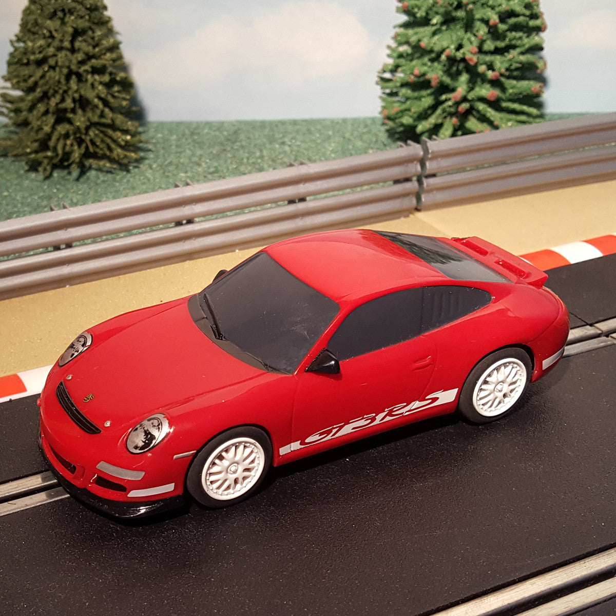 Scalextric 1:32 Car - Red Porsche 997 GT3RS #S