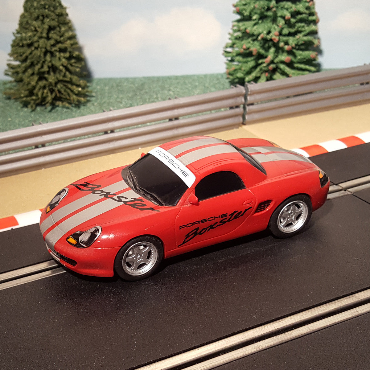 Scalextric 1:32 Car - C2478 Red Porsche Boxster #E