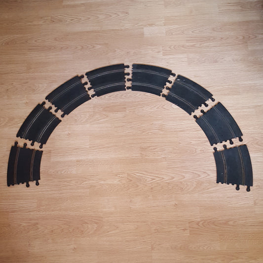 Scalextric 1:32 Classic Track - Curves PT53 C153 x 8  #P