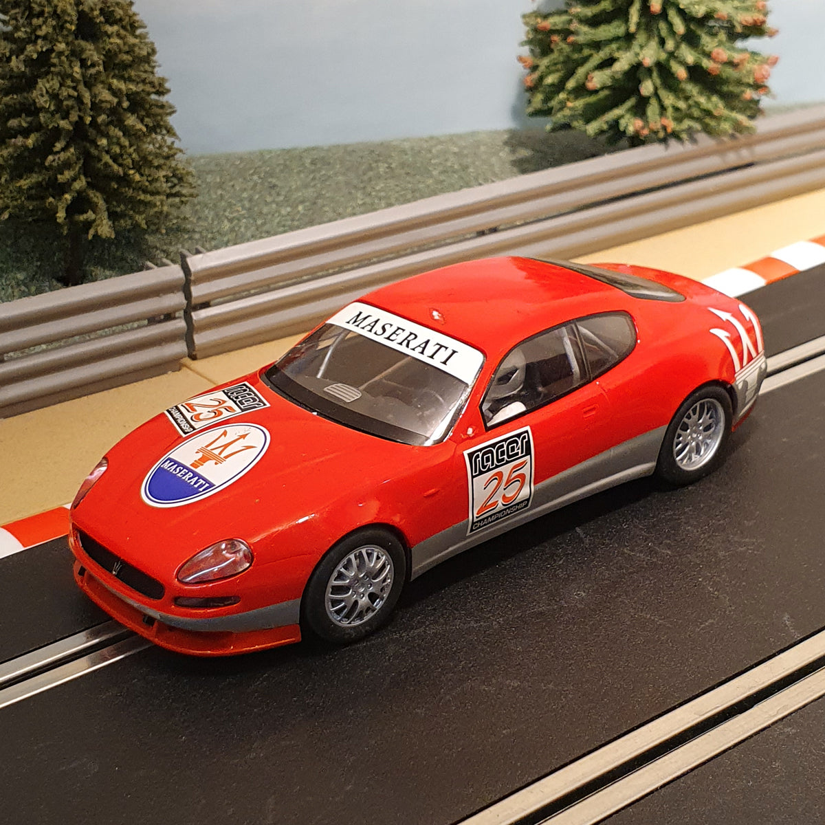 Scalextric 1:32 Car - C2688 Red Maserati Trofeo #25 #MS