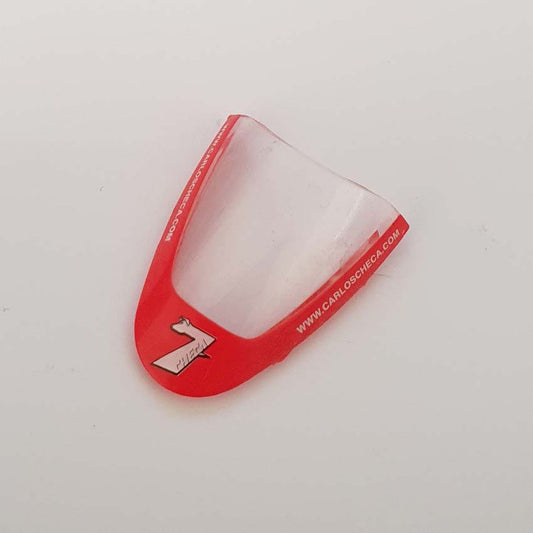 Scalextric 1:32 MotoGP Motorbike Windshield Screen - Red #7 For C6006
