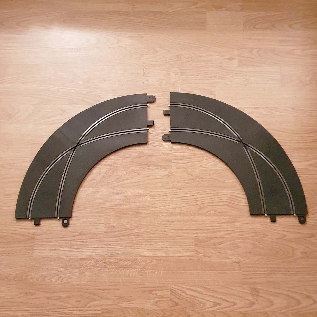 Scalextric C8193 Racing Curves Crossover Track C8203 x 2 #A
