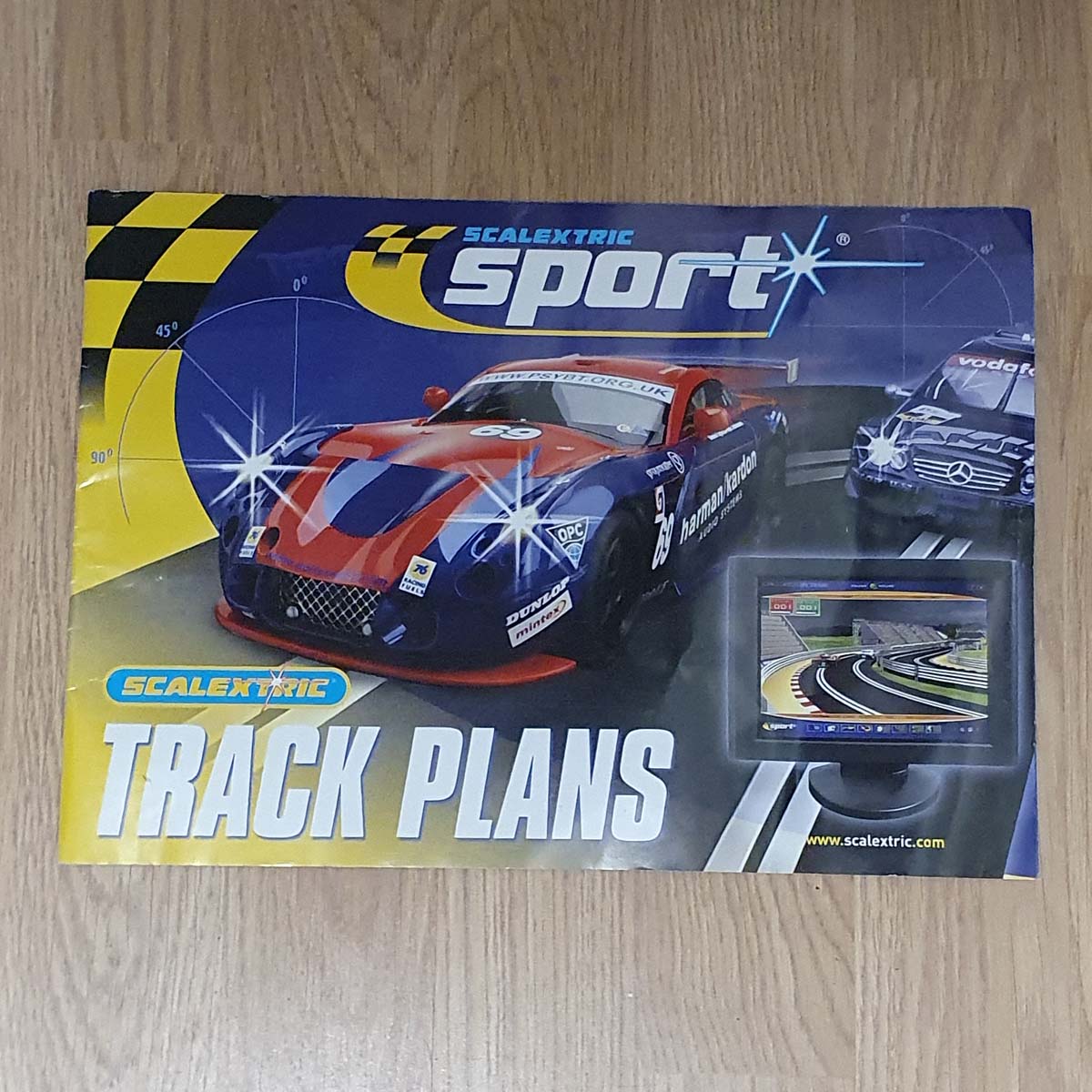 Scalextric track sale plans book