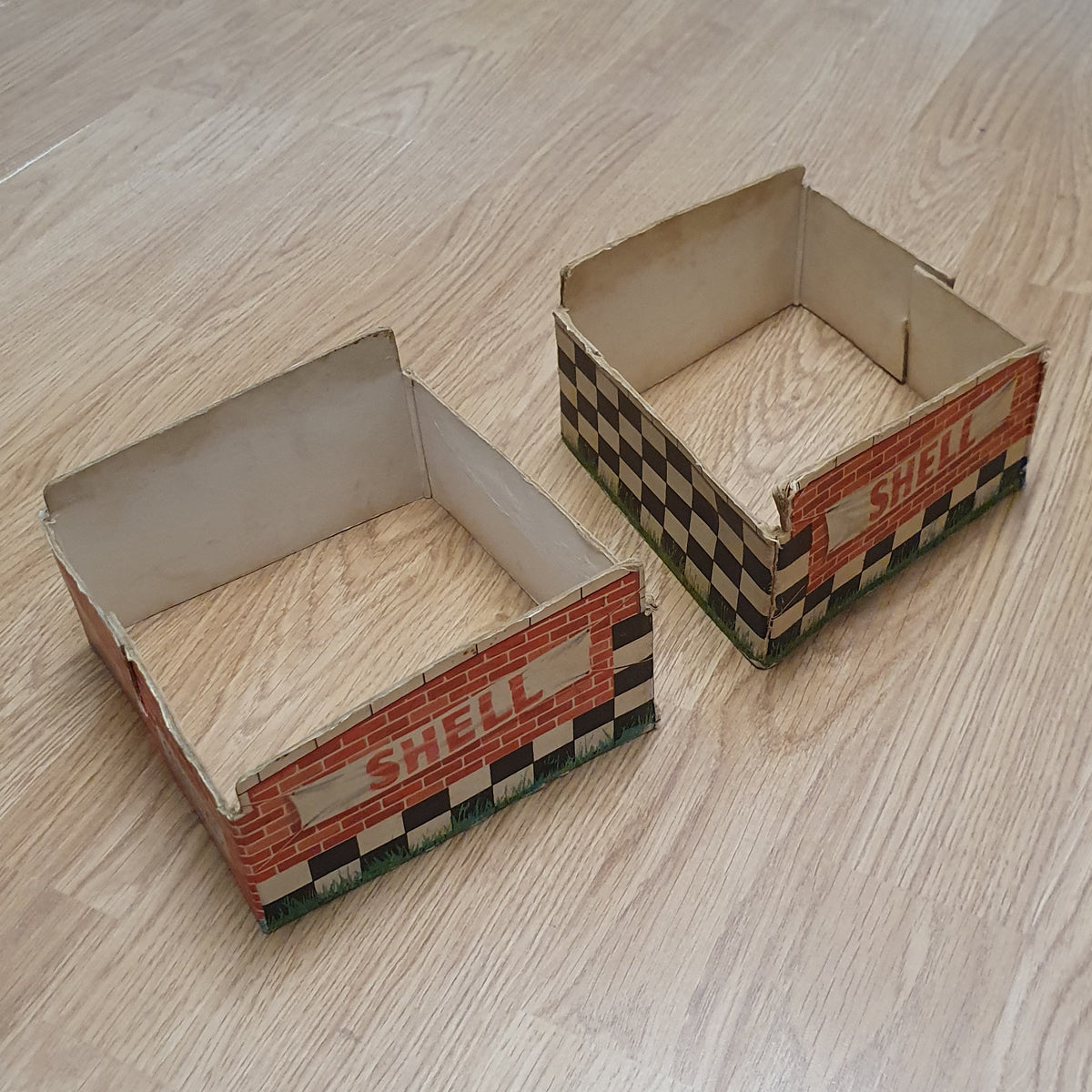 Scalextric Classic 1:32 Vintage Cardboard Bridge Supports For Track