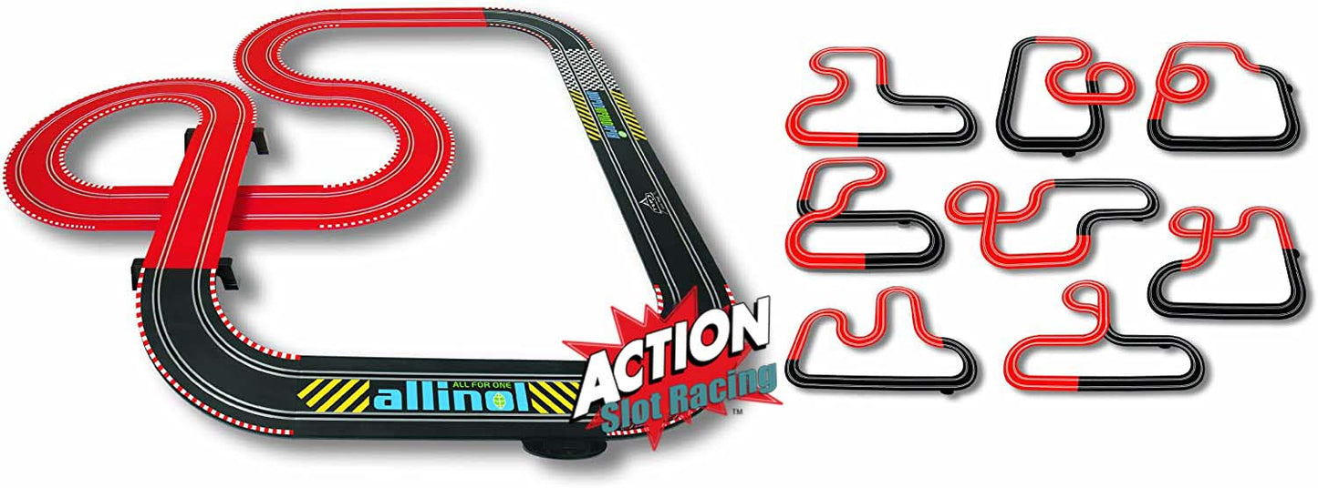 Scalextric Start 1:32 Track Set Disney Cars Layout With Throttles & Adaptor #S