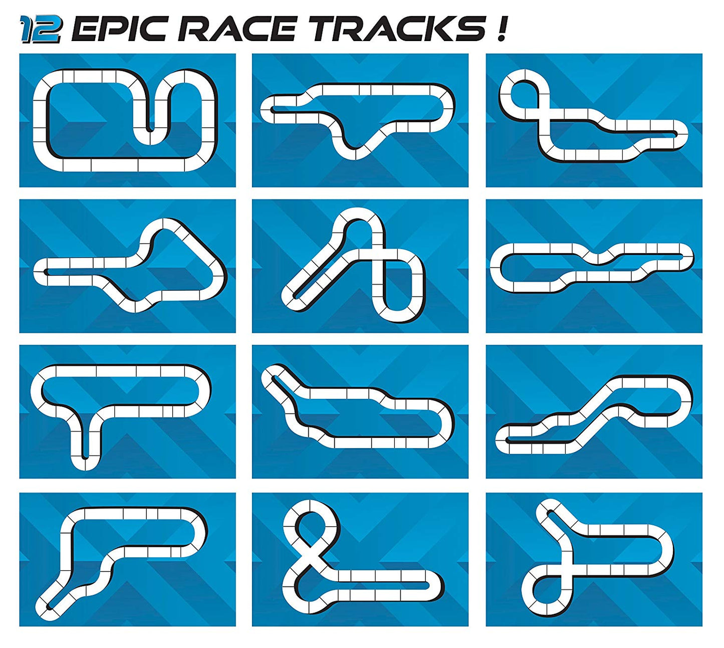Scalextric Sport 1:32 Track Set Layout - ARC AIR AS4
