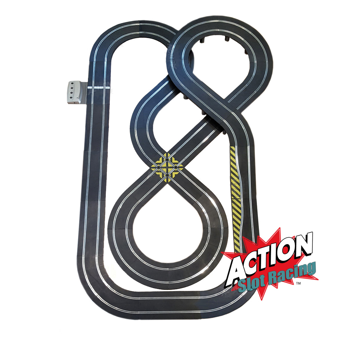 Scalextric Sport 1:32 Track Set - Double Figure-Of-Eight Layout DIGITAL #NBa