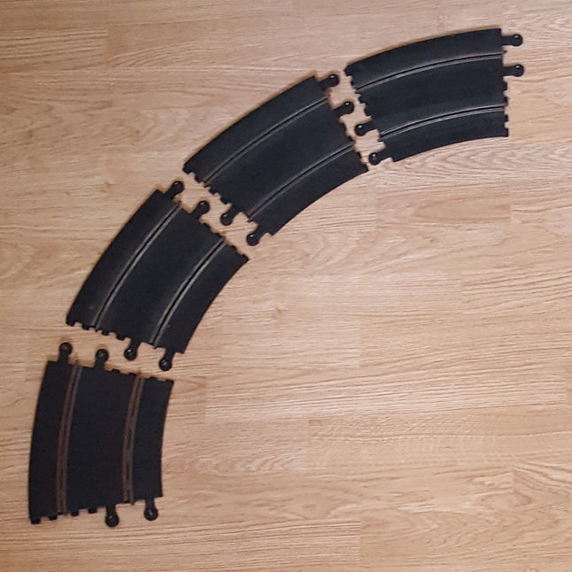 Scalextric 1:32 Classic Track - Curves PT53 C153 x 4 #P