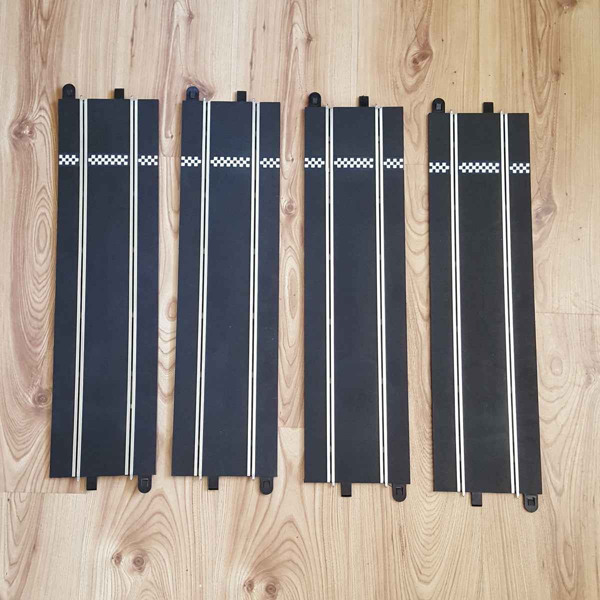 Scalextric C8505 C8528 C8214 Extra Long 584mm Straights x 4 CHEQ #E