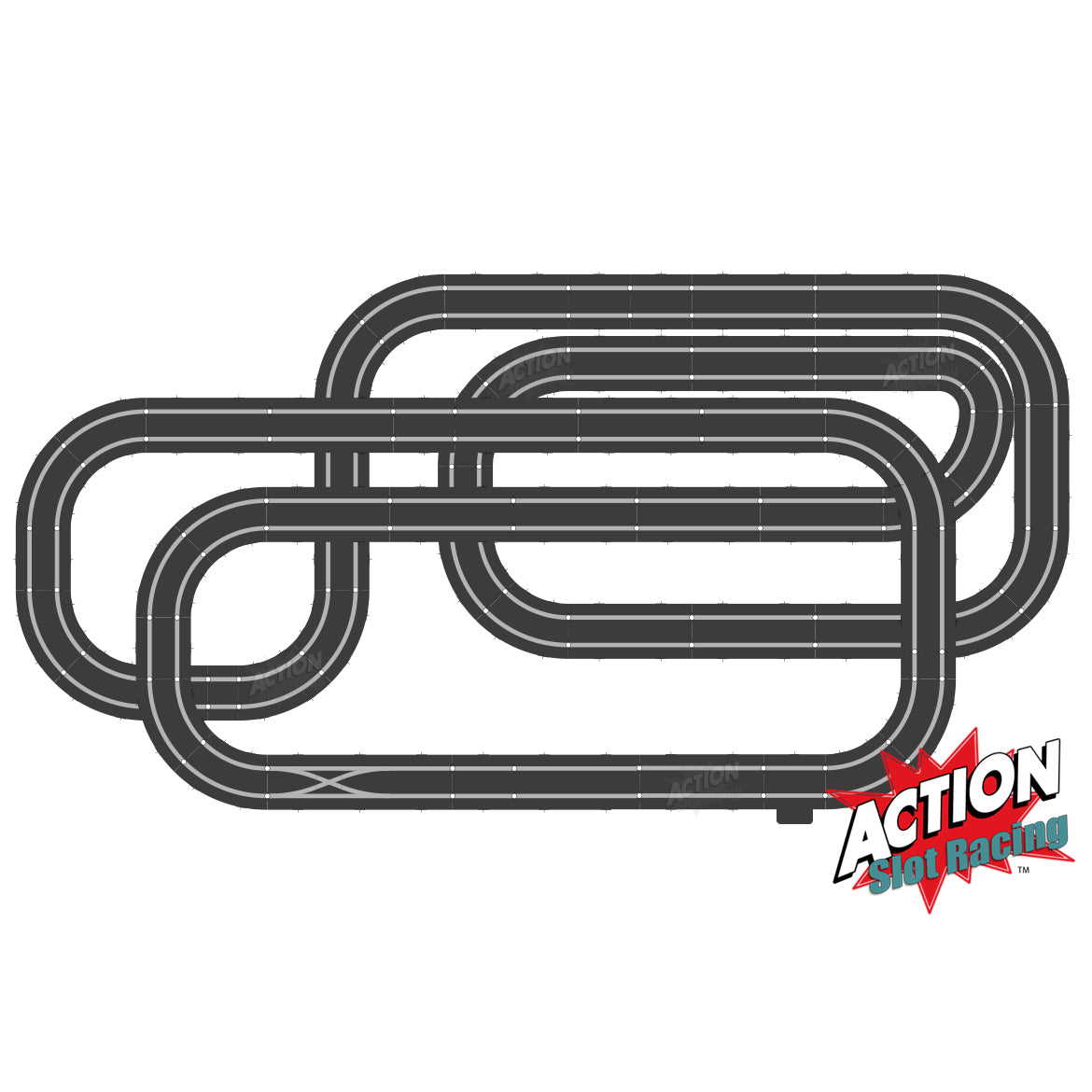 Scalextric Sport 1:32 Track Set Layout - Digital #AS7
