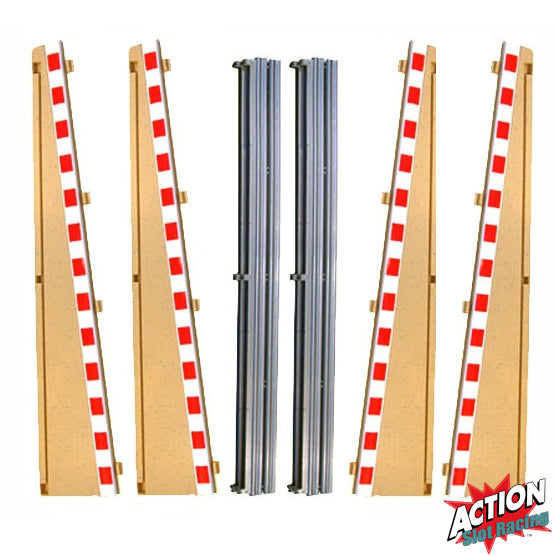 Scalextric 1:32 Sport - C8233 Borders & Barriers - 4 Lead In