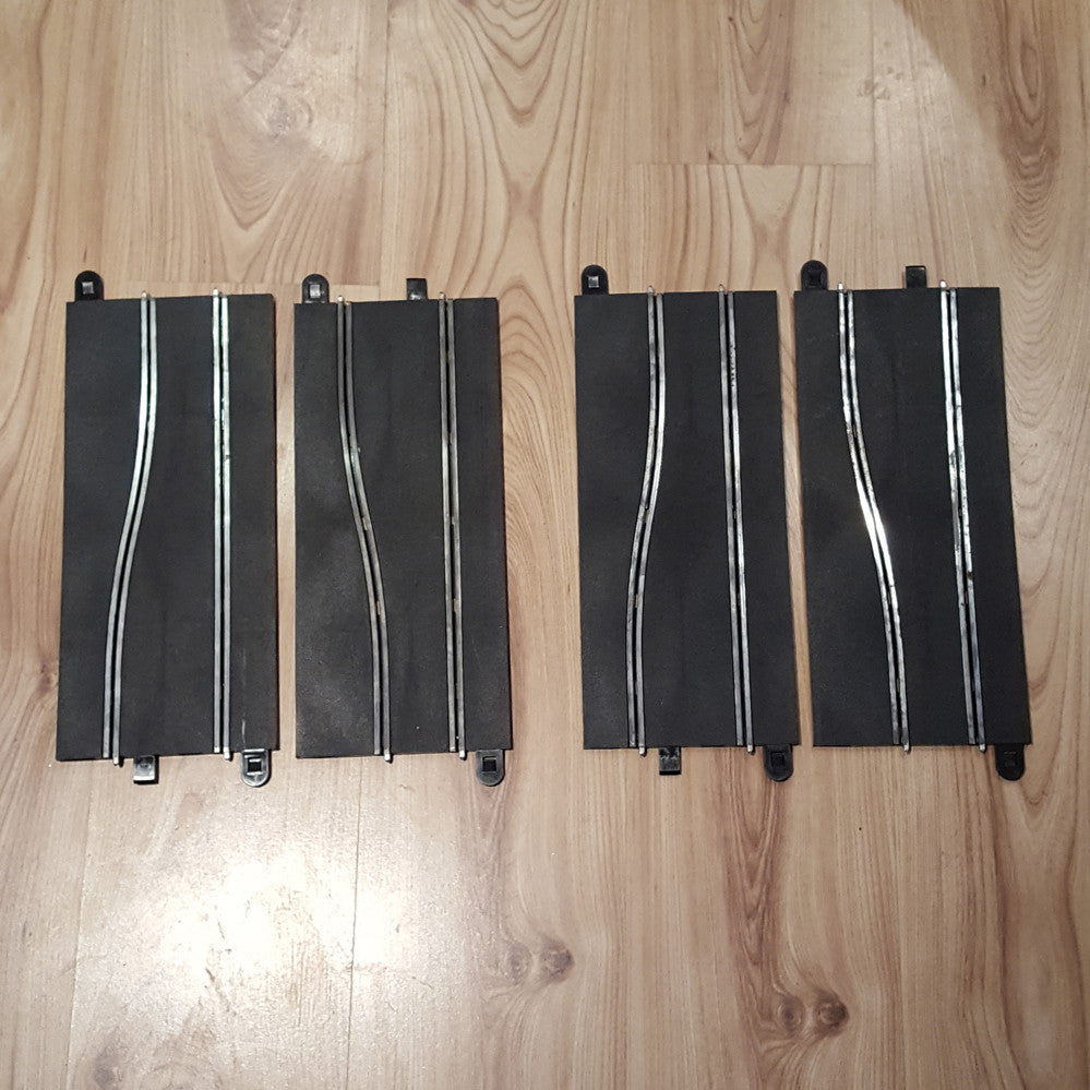 Scalextric Sport 1:32 Track - C8246 Side Swipe Chicane Plain x 4 #A