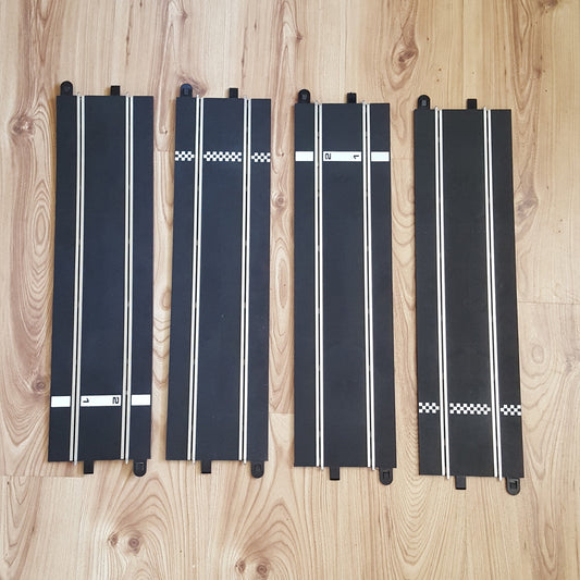 Scalextric Sport 1:32 Track - C8528 C8214 C8505 Extra Long 584mm Straights x 4 #E