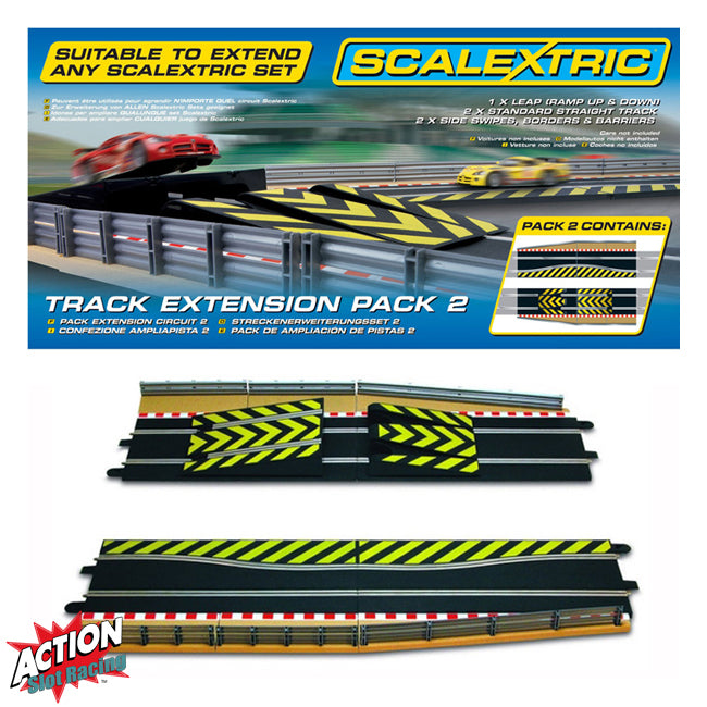 Scalextric Sport 1:32 Track - C8511 Extension Pack 2 - Side Swipe & Jump #A